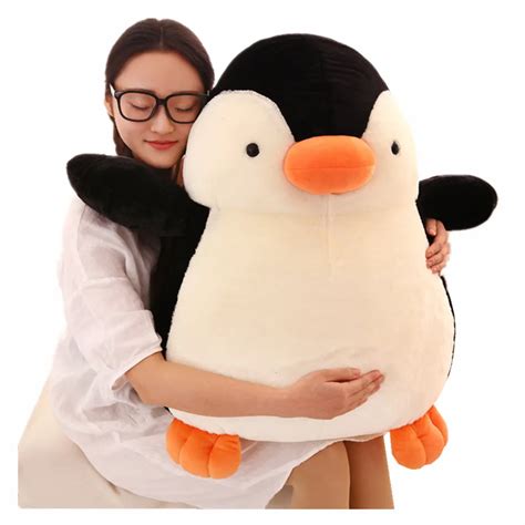 Fancytrader 28'' Soft Plush Polar Penguin Toy Giant Stuffed Animal Penguins Doll 70cm Nice Kids ...