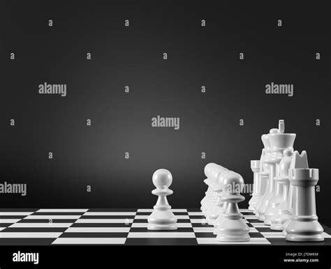 Black and White Chess Strategy. The first step Stock Photo - Alamy