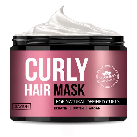 SAVION Curly Hair Mask by Savion for Women – The Market Depot