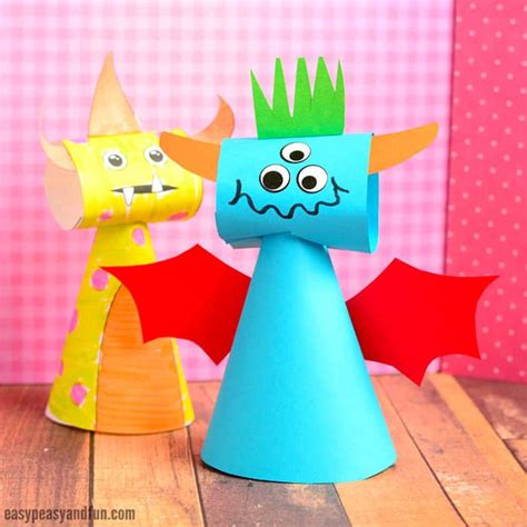 20 Crazy Easy Monster Crafts for Kids - DIY projects for toddlers