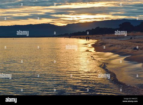 Sunset at Kande Beach, Lake Malawi, Malawi Stock Photo - Alamy