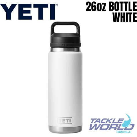 Yeti 26oz Bottle (769ml) White with Chug Cap