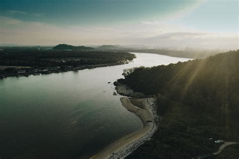 Aerial Photography of River Delta · Free Stock Photo