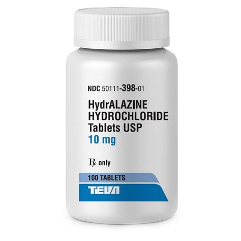 Hydralazine Tabs 10mg (1 ct) | On Sale | EntirelyPets Rx