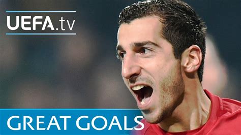 Henrikh Mkhitaryan - Five great goals - YouTube