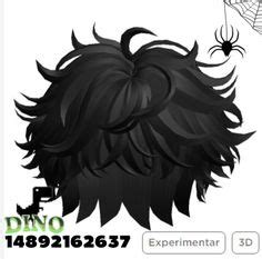 Messy Fluffy Anime Boy Hair (Black) - Roblox in 2024 | Anime boy hair, Boy hairstyles, Messy ...