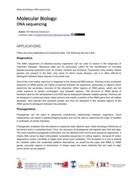 molecular_dna_sequencing_applications