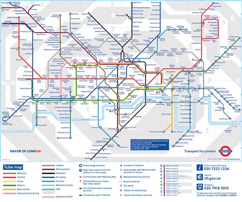 London Tube Map Zones 1 9 And Underground London Underground Map ...