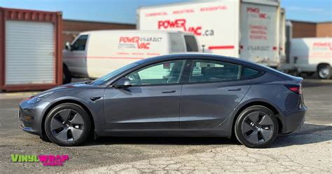 Tesla Model 3 2023 - Colour Change - Vinyl Wrap Toronto