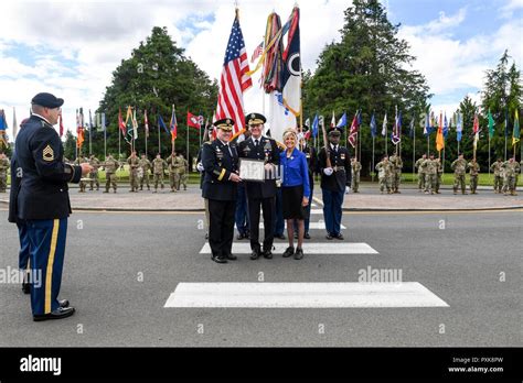 U.S. Army Chief of Staff Gen. Mark A. Milley hosts a retirement ceremony in honor of Lt. Gen ...