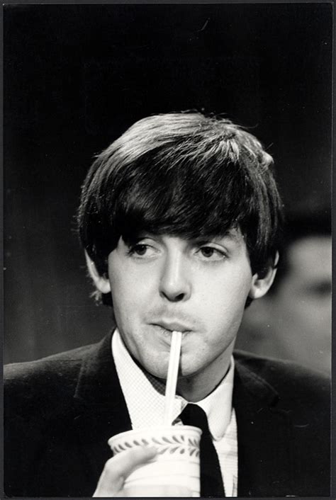 Lot Detail - Paul McCartney 1964 "Ed Sullivan Show" Vintage Stamped Photograph