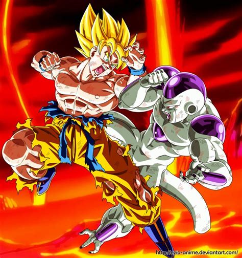 Goku Vs Frieza | Goku vs frieza, Dragon ball, Dragon ball super goku