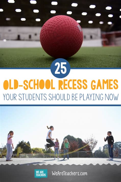 25 Old-School Recess Games Your Students Should Be Playing Now