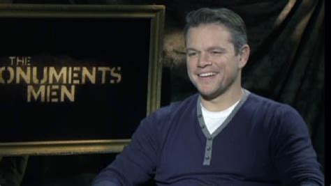 Matt Damon on George Clooney's "Monuments Men" on-set pranks - CBS News