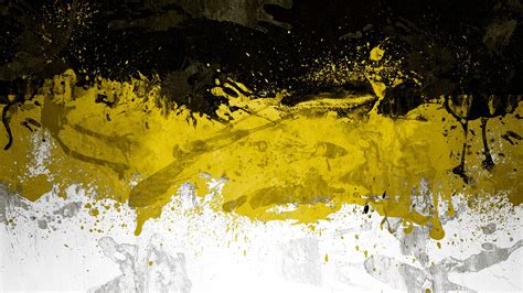 Black White and Yellow Wallpaper - WallpaperSafari