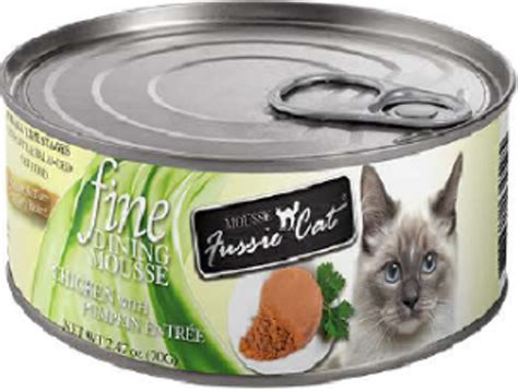 Fussie Cat Fine Dining Mousse Chicken with Pumpkin Entrée 2.47oz - Pet Food Warehouse