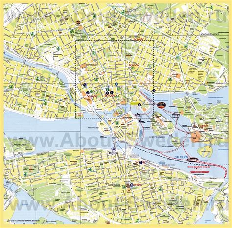 Stockholm Map - Detailed City and Metro Maps of Stockholm for Download ...