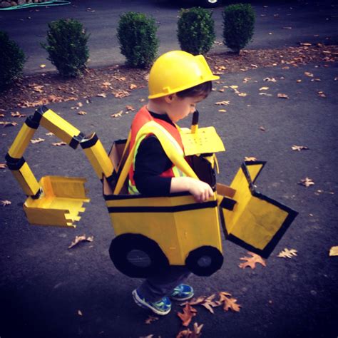 Bulldozer construction truck Halloween costume. | Kids costumes, Baby ...