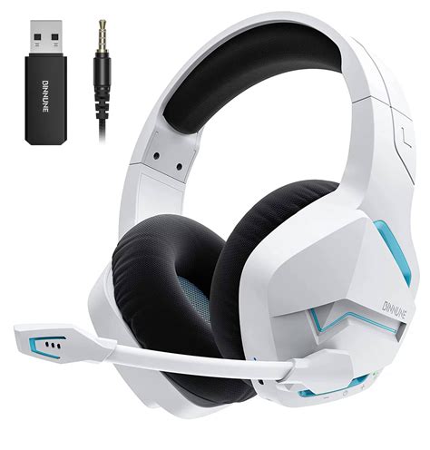 BINNUNE Dual Wireless Gaming Headset with Mic for PS5/PS4/Backbone One ...