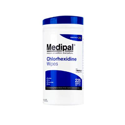 MEDIPAL CHLORHEXIDINE WIPES 225's | Fleming Medical Ltd