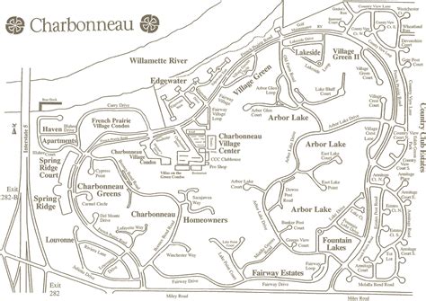 Map of Charbonneau – Charbonneau Country Club