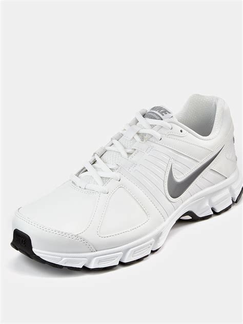 Nike Nike Downshifter 5 Mens Leather Trainers White in White for Men | Lyst