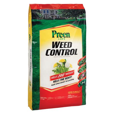 30 lbs. Lawn Weed Control Dandelion Broadleaf Garden Killer Grass Yard ...