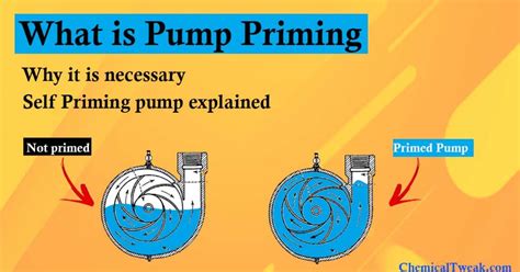 What Is Pump Priming And Self Priming Pump In Details And Example