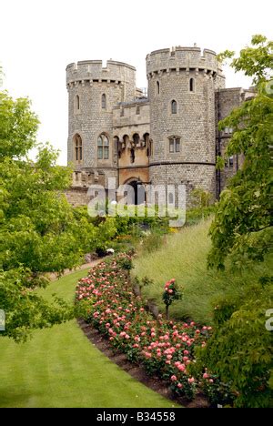 Windsor castle gardens Stock Photo - Alamy