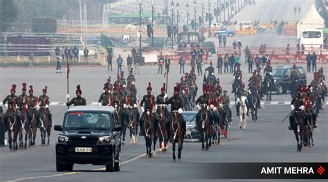 Glimpses of rehearsal of Beating the Retreat Ceremony 2023 parade | India News News - The Indian ...