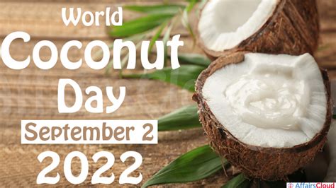 World Coconut Day 2022- September 2