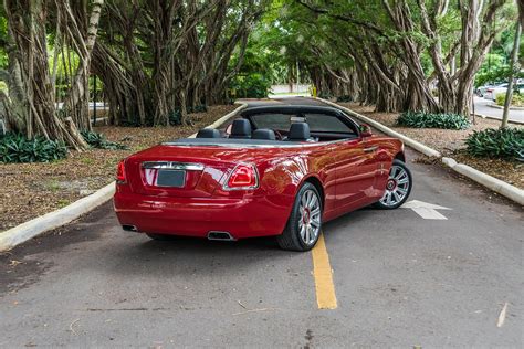 Red Rolls Royce Dawn - Miami Luxury Cars