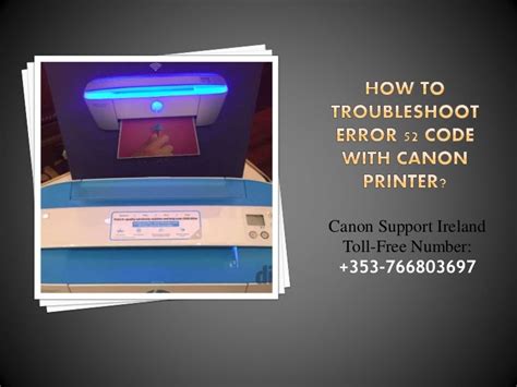 How to Troubleshoot Error 52 Code with Canon Printer?