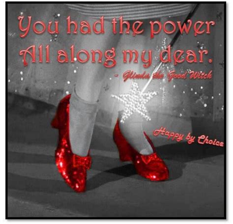 ruby slippers | Witch quotes, Glenda the good witch, Red books