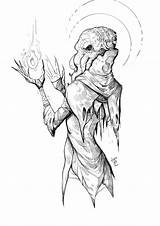 Art Of Matt Collins — Critical Role Fan Grog KVarn Tiberius  sketch template