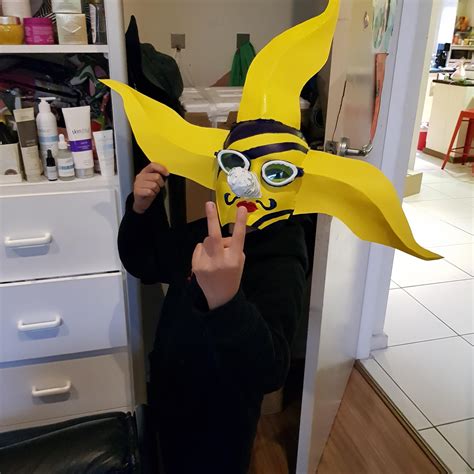 I made a Sogeking mask ☆ (model: my brother) : r/OnePiece