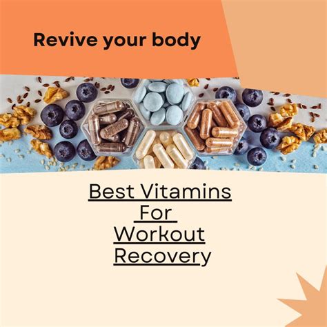 Best Vitamins For Workout Recovery - Fitness Mind