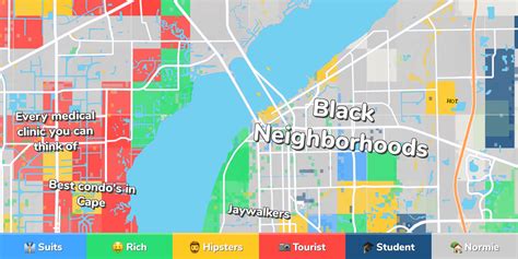 Fort Myers Neighborhood Map