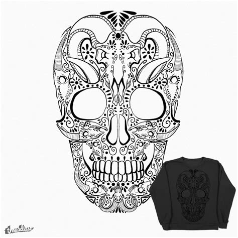 Mexican Skull Drawing at PaintingValley.com | Explore collection of Mexican Skull Drawing