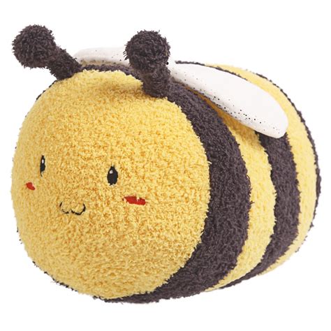 ARELUX Bee Plush Toy Stuffed Animal,Squishy Fuzzy Bumble Bee Plushie Doll Pillow, Soft Anime ...