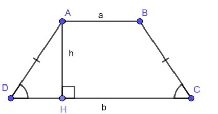 Công thức tính diện tích hình thang, hinh thang cân, đường chéo hình thang | Blog Hồng