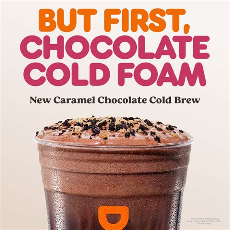 Enjoy Our New Caramel Chocolate Cold Brew & Chocolate Croissants | Dunkin'