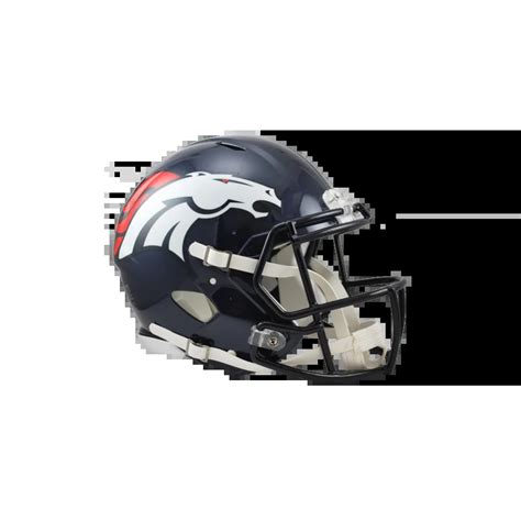 Denver Broncos Full-Size Riddell Revolution Speed Authentic Helmet