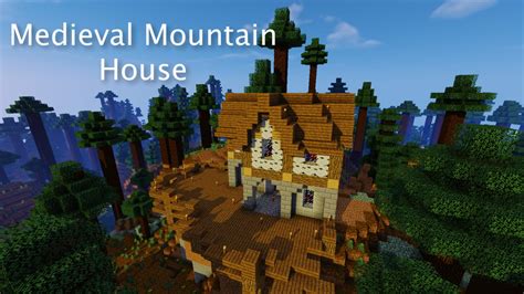 JustDjayro | Minecraft Timelapse #1 | Medieval Mountain House - YouTube