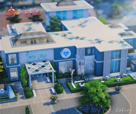 The Sims 4 Blue Diamond Hospital Download