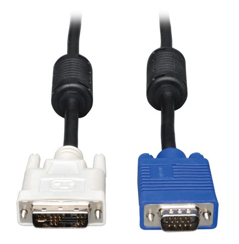 Tripp Lite P556-003 DVI to VGA Monitor Cable High Resolution Cable with ...