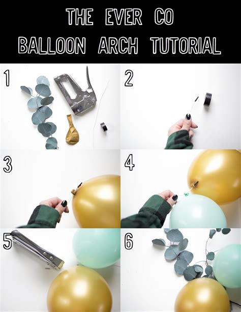 BALLOON ARCH DIY TUTORIAL — The Ever Co