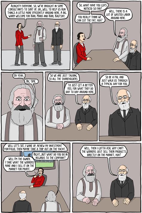 Marxist Business Consulting - Existential Comics