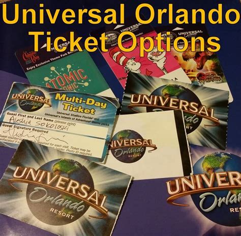Universal Orlando Ticket Options - Travel With The Magic | Travel Agent | Disney Vacations ...