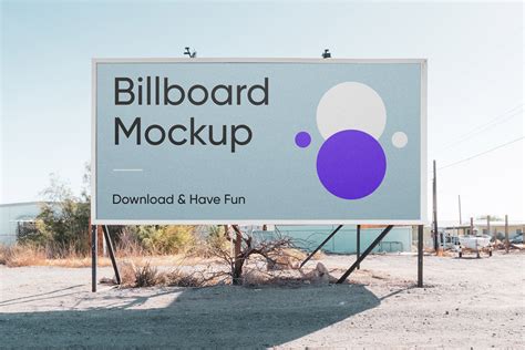 Horizontal Billboard Free Mockup — Free Mockup World